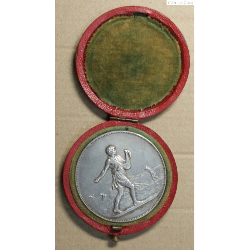 Médaille Argent agriculture Nice et Alpes-Maritimes par J. Lagrange , lartdesgents.fr