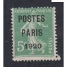 Timbre France Préoblitéré n°24a - cote 180 Euros - signé calvès - lartdesgents.fr