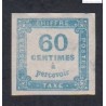 Timbre taxe - n°9 - regommé - cote 110 Euros - lartdesgents.fr