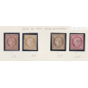 Timbres Cérès et type Sage n°14 à n°29 sauf 16, 24 et 26- Oblitérés - cote 2306 Euros - lartdesgents