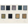Timbres type Sage n°31 à n°45 sauf 32-36a-38-40 et 43 Oblitérés ou neufs - cote 808 Euros - lartdesgents