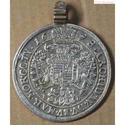 AUTRICHE 1/2 THALER  LEOPOLD 1698 QUALITE, lartdesgents.fr