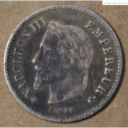 NAPOLEON III 20 Centimes 1868BB, lartdesgents.fr