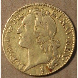 ROYALE FR - Louis XV écu d'or au bandeau 1746 W Lille TTB, lartdesgents.fr