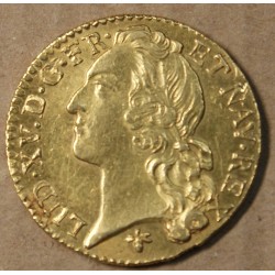 ROYALE FR - Louis XV écu d'or au bandeau 1766 H La Rochelle, lartdesgents.fr