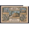 BILLET - Memel 20 mark 22 février 1922, French Administration-Post WWI, lartdesgents.fr