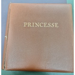 Monaco Album Cérès Princesse avec les feuilles et timbres de 1975 à 1987 lartdesgents.fr