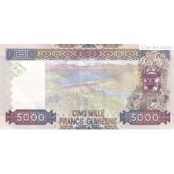 REPUBLIQUE DE GUINEE 10000 FRANCS 2010 + 5000 FRANCS 2010 (2)