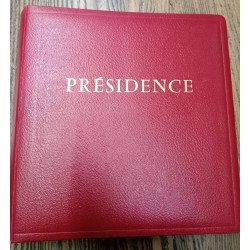 Cérès  "Présidence" feuilles "Présidence" 1986 à 1991, envoi en France