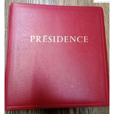 Cérès  "Présidence" feuilles "Présidence" 1986 à 1991, envoi en France
