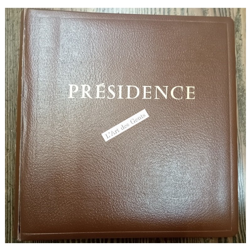 Cérès Reliure "Présidence" avec feuilles 1986 à 1991, envoi en France