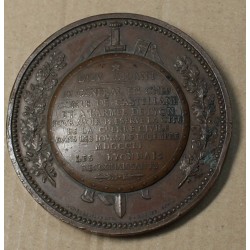 Médaille E.V.E.B. COMTE DE CASTELLANE LYON 1851, lartdesgents.fr