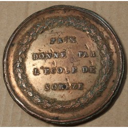 Médaille RARE Ecole de Sorèze 1793 par Mercadier, lartdesgents.fr