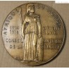 Médaille Afrique Du Nord, Le Général Georges par Anie Mouroux, 1935 Paris, lartdesgents.fr