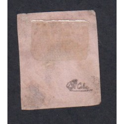 Timbre n°49b, 80 c. rose vif, déc 1870, oblitéré Signé cote 420 Euros  lartdesgents