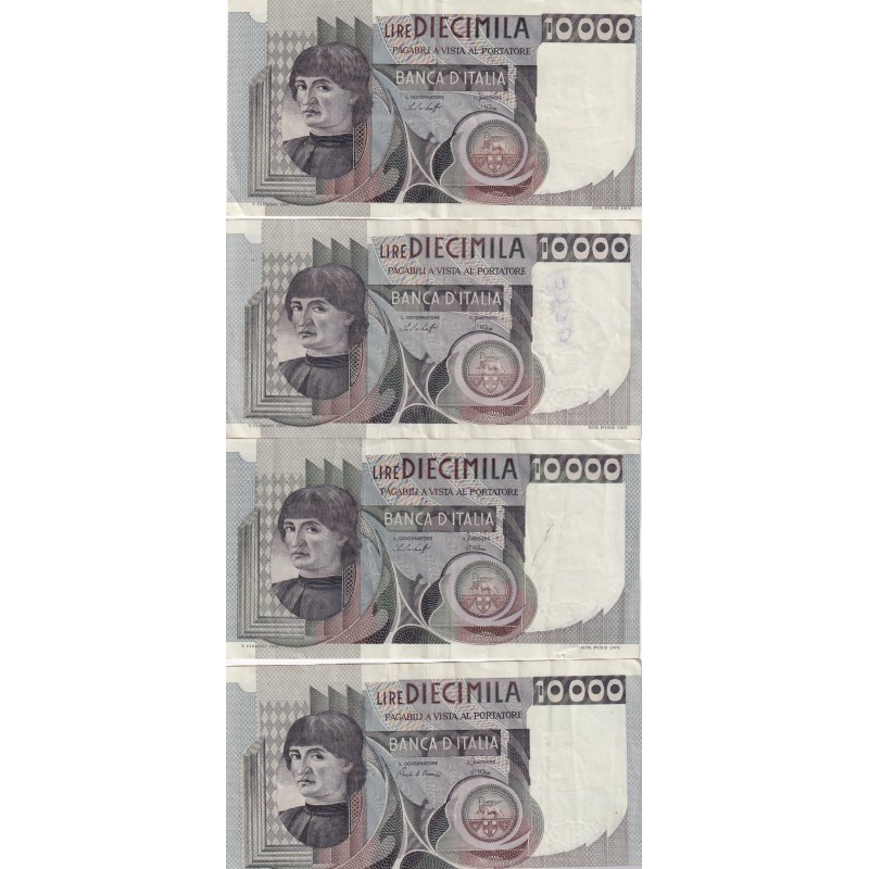Billets Italie 10000 Lire 1978/1980 - lartdesgents.fr