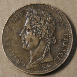 Colonies Françaises, 10 centimes 1825 A Charles X, lartdesgents.fr