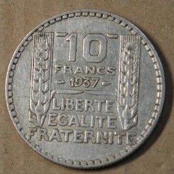 Turin - 10 Francs 1937 rare, lartdesgents.fr