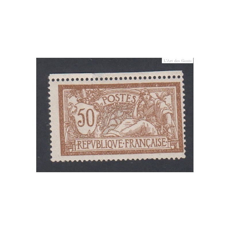 Timbre France Type Merson n°120 - 1900 Neuf* signé cote 125 Euros lartdesgents.fr