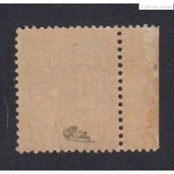 Timbre France Type Mouchon retouché n°128 - 1902 Neuf** Signé cote 1050 Euros lartdesgents.fr