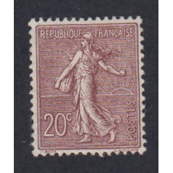Timbre France Type Semeuse n°131  - 1903 Neuf** TBC - Signé -  cote 195 Euros lartdesgents.fr