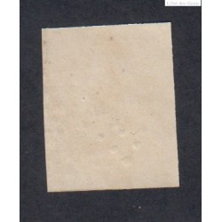 Timbre n°43B , 10c. bistre jaune report 2, fév 1871, cote 110 Euros