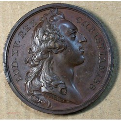 Médaille LOUIS XV, naissance du prince 1715 , lartdesgents.fr