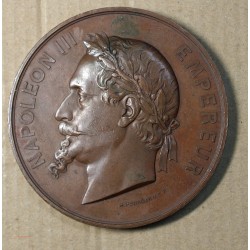Médaille NAPOLEON III EXPO. UNIV. 1867, 160 grs, lartdesgents.fr