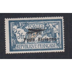 Timbre Poste Aérienne - Année 1927 - n°2 - Neuf* Signé cote 250 Euros