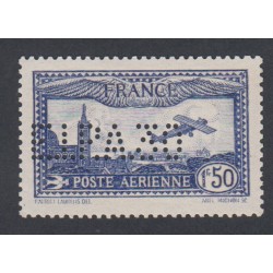 Timbre Poste Aérienne - timbres n°6a perforé EIPA30 - 1930 - Neuf**  Signé Calvès  - Cote 875 Euros- lartdesgents
