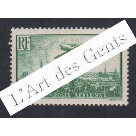 Timbre Poste Aérienne -  n°14 - 1936 - Neuf* - Cote 1100 Euros - Signé