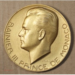 Rare Médaille Argent Monaco attribué à François CROVETTO Ancien Ministre, lartdesgents.fr