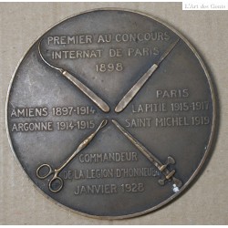 Médaille VICTOR PAUCHET PARIS 1928, lartdesgents.fr