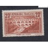 Timbre France N°262- 20 f. Pont du Gard - Neuf Regommé - cote 325 Euros - lartdesgents