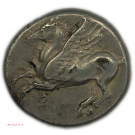 Corinthe - Statère de Corinthe ,Pégase 338-300 avant J.C., lartdesgents.fr