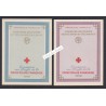 Carnets croix rouge n° 2007  et n°2008 année 1958-59 neufs** Cote 90 Euros - lartdesgents