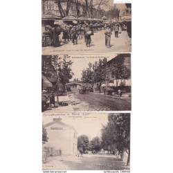 lot de 9 cartes - 13 - Marseille et sa Banlieue (Bonnes cartes) D002