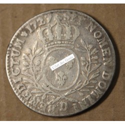 ROYALE FR - demi écu Louis XV 1727 D Lyon, lartdesgents.fr