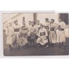 Carte photo 01 - Sathonay - Souvenir des Zouaves, Vive les Gaga