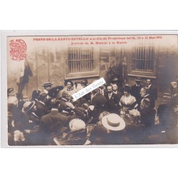 Carte Photo 13 - ais de prouvenço - festo de la santo estello 1913 Arrivée de MISTRAL à la Mairie