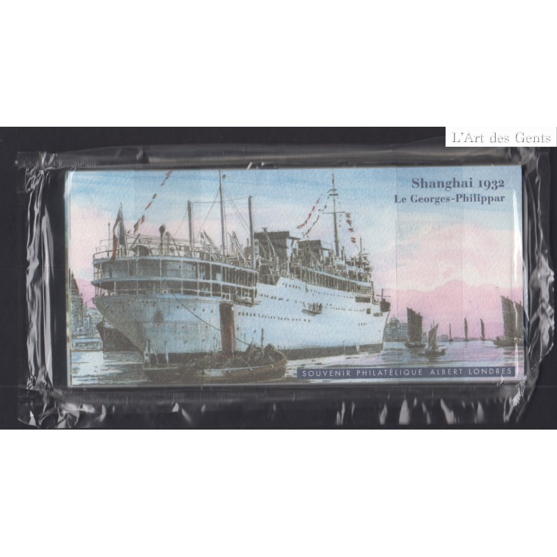 Blocs Souvenirs Personnalité  ALBERT LONDRES n°17 à n°22 Neufs** avec blister  Cote 60 Euros - lartdesgents