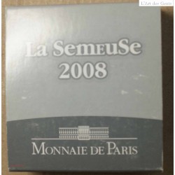 Coffret 1,5€  2008 " la semeuse, 50° anniversaire de la V° république ", lartdesgents.fr