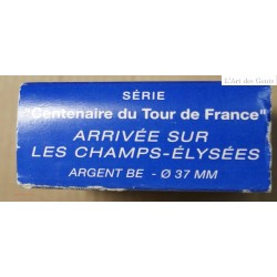 COFFRET 2003 1,50 EURO ARGENT " Tour de France, arrivée sur les Champs Elysées ", lartdesgents.fr