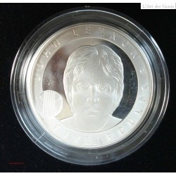 (2) COFFRET BE SILVER- 5 pounds 2010 John LENNON - THE ROYAL MINT, lartdesgents.fr