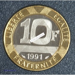 FRANCE BE, 10 Francs 1991 +...