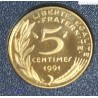 Moderne Française, 5, 10, 20, 50 centimes + 1 franc 1991 BE Belle Épreuve, lartdesgents.fr