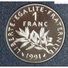 Moderne Française, 5, 10, 20, 50 centimes + 1 franc 1991 BE Belle Épreuve, lartdesgents.fr