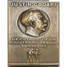 Médaille Plaque Justin GODART Député de lyon Mai 1930 par Jean CHOREL,  lartdesgents.fr