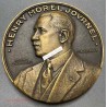 Médaille Henry MOREL JOURNEL Président C.C. de Lyon (erreur) par André LAVRILLIER,  lartdesgents.fr