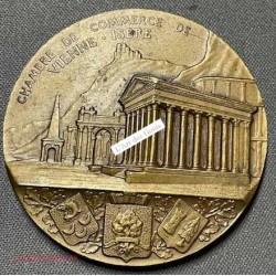 Médaille CHAMBRE DE COMMERCE de VIENNE ISERE 1938 par L. PENIN,  lartdesgents.fr